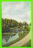 OTTAWA,ONT. - ARTIFICIAL LAKE IN PARK - ANIMATED - MONTREAL IMPORT CO - - Ottawa