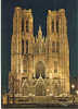 Bruxelles Brussel Cathédrale St. Michel St. Michielskathedraal - Bruxelles La Nuit