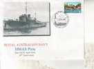 1 X HMAS Pirie Cover + 2 Free Warship Postcard - Navire De La Marine Australienne - NAVY - Sonstige (See)