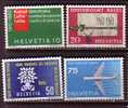 PGL - SWITZERLAND N°639/42 * - Unused Stamps