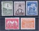 BULGARIA, SET Hadzi Dimitar LIGHT HINGED 1939 * - Unused Stamps