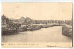 B182 - BETHUNE - Perspective Du Quai Du Canal     *1905*  Oblitération étoîle De WAELHEM (Belgique) - Bethune