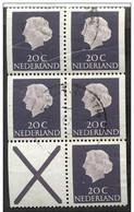 Pays : 384,02 (Pays-Bas : Juliana)  Yvert Et Tellier N° :  C 602 BB (o) (phosphorescent) ; NVPH NL C39 - Postzegelboekjes En Roltandingzegels