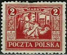 POLAND..1922..Michel # 9...Polen Abstimmungsgebiete..MLH...MiCV - 10 Euro. - Ocupaciones