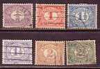 Q8261 - NEDERLAND PAYS BAS Yv N°65/69 - Used Stamps