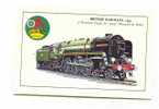 Cpm Anglaise Locomotive " Britannia" British  Railways - Materiale