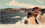 MARSEILLE - La Corniche. Les Bains Des Catalans Et Vue Sur Le Pharo - Endoume, Roucas, Corniche, Beaches