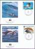 Série De 4 Enveloppes De Mauritanie Sur Les Phoques, WWF - Other & Unclassified