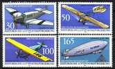 Allemagne Fédérale - Yvert N° 1354/7 Neufs** (MNH) - Avion - Zeppelin - Zeppelin