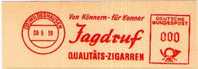 EMA Allemande Sur Les Cigares De Qualité Jagdruf - Tabac