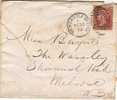 Carta NEWCASTELE (Gran Bretaña) 1872 A Melrose - Covers & Documents