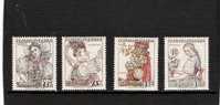 CSSR 1957. Traditional Costumes. Michel 1951-54 MNH. - Nuevos