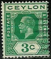 CEYLON..1921/1927..Michel # 187...used. - Ceylon (...-1947)