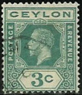 CEYLON..1921/1927..Michel # 188...used. - Ceylon (...-1947)