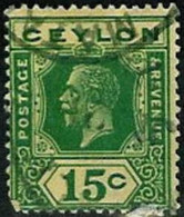 CEYLON..1921/27..Michel # 196...used. - Ceylon (...-1947)