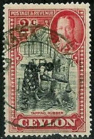 CEYLON..1935/1936..Michel # 216 C...used. - Ceylan (...-1947)