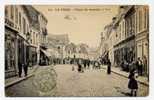 Réf 115  - LA FERE - Place Du MARCHE (Très Belle Carte Animée De 1906 - Oblitération De LA FERE) - Fere En Tardenois