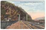 B. & O. Bridge And Tunnel ,Harpers Ferry ,W. Virginia; Houses ;B/TB - Andere & Zonder Classificatie