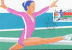GYMNASTIQUE CARTE MAXIMUM 1992 CHINE JEUX OLYMPIQUES DE BARCELONE - Gymnastik