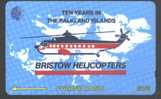 HELICOPTER - FALKLAND - BRISTOW HELICOPTERS - Avions