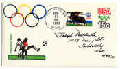 USA/ ETATS UNIS D'AMERIQUE /UNITED STATES/ FLAT ROCK  OLYMPIC 1980 FEB 14 AM 1980 - Enveloppes évenementielles