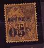 Martinique * N° 13a - 05c S. 35c Violet - Noir S. Jaune Orange - Andere & Zonder Classificatie