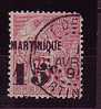 Martinique Oblit N° 18 - 15c S. 75c - - Autres & Non Classés