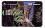 Norway - Norvege - Waterfall - Falls - Waterfalls - Voringsfossen   ( Damaged - Little Bend Card ) - Norwegen