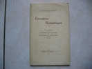 "Evocations Romantiques" De Jacques Rodolphe-Rousseau (1927). Deux A-Propos. 33 Pages (14 Cm Sur 22). - Auteurs Français