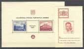 CZECHOSLOVAKIA 8 SHEETLETS 1937-82, NEVER HINGED / USED - Verzamelingen & Reeksen