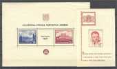 CZECHOSLOVAKIA 8 SHEETLETS 1937-82, NEVER HINGED / USED - Colecciones & Series