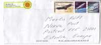 POSTAL COVER USA ( San Diego ) - ESTONIA 2006 - Eagle & Universal Postal Congress - Space - Cartas & Documentos