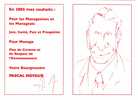 Calendrier De Poche 2005 De Manage (Belgique) Avec Caricature Du Bourgmestre Pascal Hoyaux - Klein Formaat: 2001-...