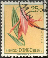 Pays : 131,1 (Congo Belge)  Yvert Et Tellier  N° :  305 (o) - Usados