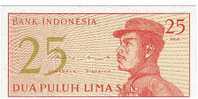 INDONESIA,25 SEN 1964 K93 SC  DL-3457 - Indonesien