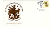 MARCOPHILIE LETTRE DE 100TH ANNIVERSARY OF ORACLE 1880/1980 POST OFFICE CENTENNIAL ORACLE HISTORICAL  SOCIETY - FDC