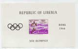 LIBERIA - BF/16 ND (Yvert) JO Roma 1960** - Ete 1960: Rome