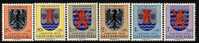 LUXEMBOURG - CARITAS 1956 - Yv 520-525 - Mi 561-566 - LUXUS POSTFRISCH - MNH** Cv 18 Euro - Neufs