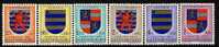 LUXEMBOURG - CARITAS 1957 - Yv 534-539 - Mi 575-580 - LUXUS POSTFRISCH - MNH** Cv 14 Euro - Unused Stamps