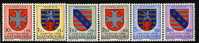 LUXEMBOURG - CARITAS 1958 - Yv 553-558 - Mi 595-600 - LUXUS POSTFRISCH - MNH** Cv 12,50 Euro - Ungebraucht