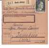 Pakketkaart Van Esch (Alzig) Naar Wilz (B003) - 1940-1944 Occupation Allemande