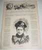 ANTIGUA REVISTA ORIGINAL DE MODA - SIGLO XIX - LA MODA ELEGANTE - 1893 - LLENA DE GRABADOS CON ANTIGUOS VESTIDOS - Muy I - Patrones