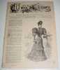 ANTIGUA REVISTA ORIGINAL DE MODA - SIGLO XIX - LA MODA ELEGANTE - 1893 - LLENA DE GRABADOS CON ANTIGUOS VESTIDOS - Muy I - Patterns