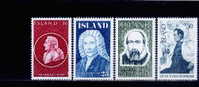 C2625 - Islande 1975 - Yv.no.458/61 Neufs** - Unused Stamps