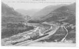 11 // AUDE / AXAT / Vue Générale De La GARE Et La Vallée, Au Faont L'entrée Du Défilé De St Georges - Axat