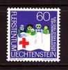 Liechtenstein Mi 629 Rotes Kreuz / Red Cross / Corix Rouge * * 1975 - Unused Stamps