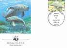 WWF LE LAMANTIN FDC TOGO  1984  DIFFERENT - Sonstige & Ohne Zuordnung