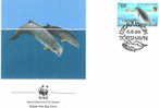 WWF BALEINES  FDC ILES FEROE 1990  DIFFERENT - Balene