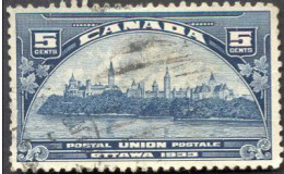 Pays :  84,1 (Canada : Dominion)  Yvert Et Tellier N° :   168 (o) - Usados