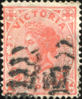 Pays : 497,1 (Victoria : Confédération Australienne)  Yvert Et Tellier N° :  128 (o) - Oblitérés